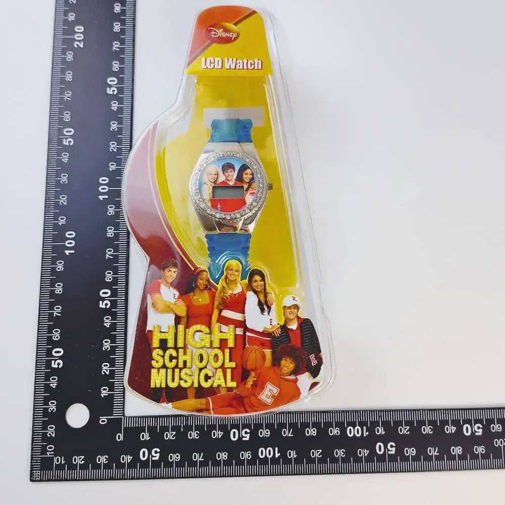 Disney High School Musical LCD Digital Watch Silver